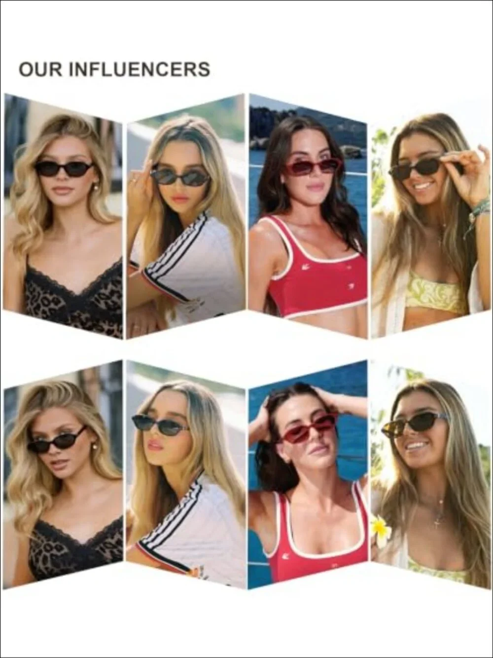 Retro Rectangle Polarized Sunglasses UV400 TAC Lenses Full Frame